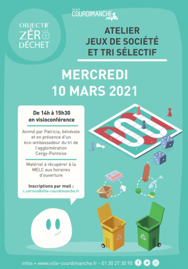 atelier jeux tri sélectif mars 2021