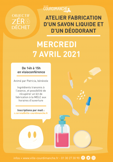 Atelier fabrication savon liquide déodorant