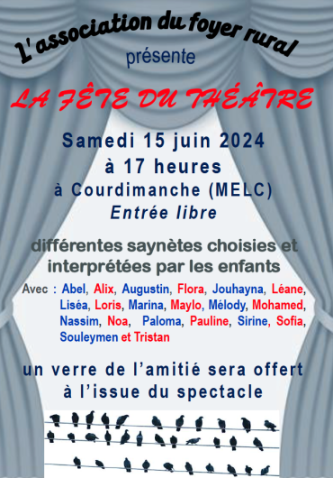 fête du théâtre