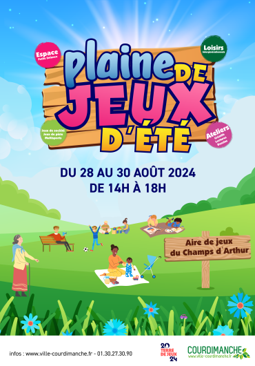 Plaine de jeux d'été août