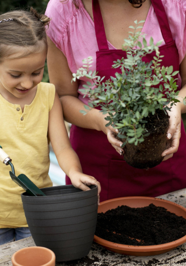 Jardinnage enfant