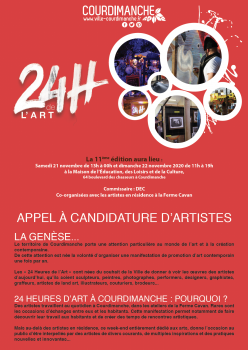 24H de l'Art : Participez à la 11ème édition !