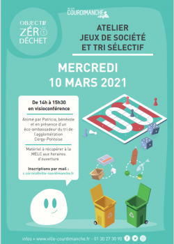 atelier jeux tri sélectif mars 2021