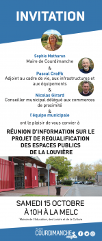 Invitation réunion louvière