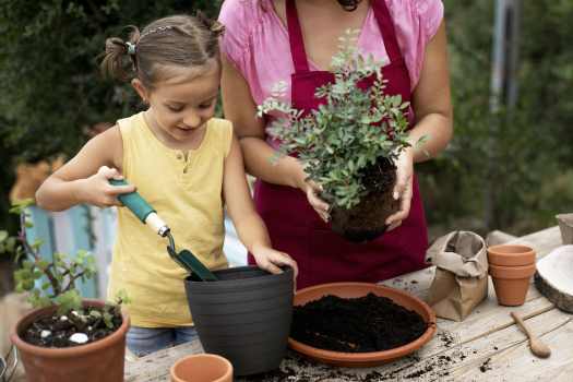 Jardinnage enfant