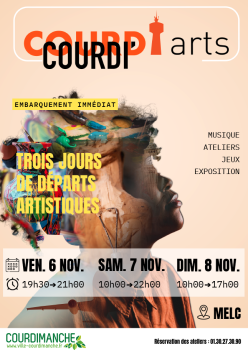 AFFICHE COURDI ARTS
