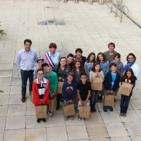 Les CM2 de l'école André Parrain