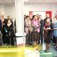 Visite Ministerielle de George Pau Langevin (14-10-2013)