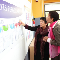 Visite Ministerielle de George Pau Langevin (14-10-2013)