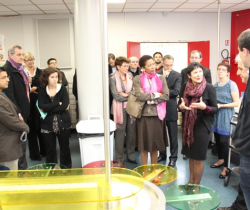 Visite Ministerielle de George Pau Langevin (14-10-2013)