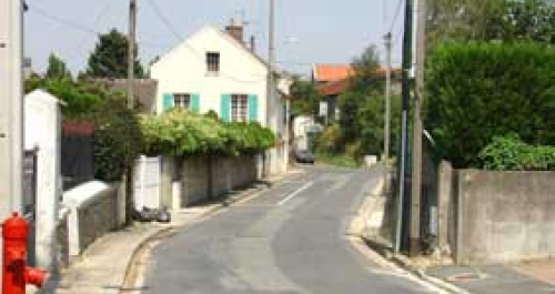 Courdimanche avant l'agglomération