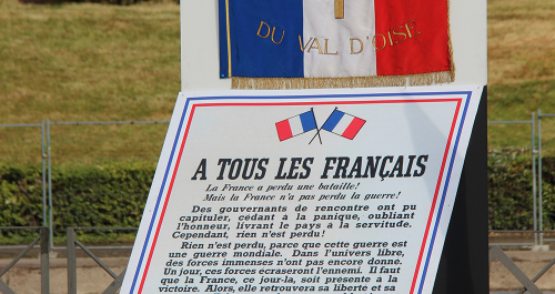Cérémonie Départemental de l'Appel du 18 juin 1940