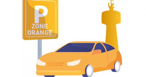 Zone orange